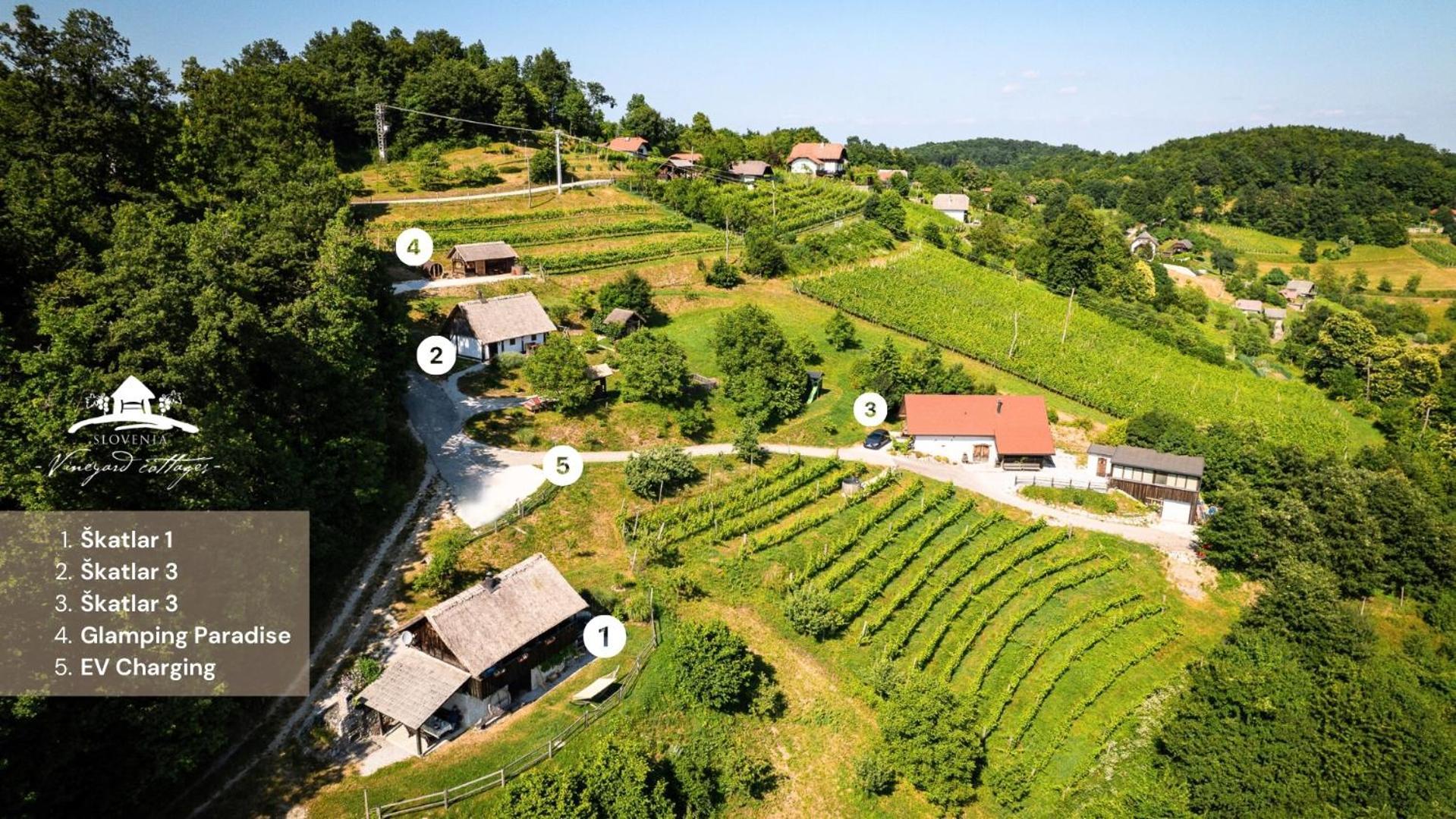 Vineyard Cottage Skatlar Otočec Buitenkant foto